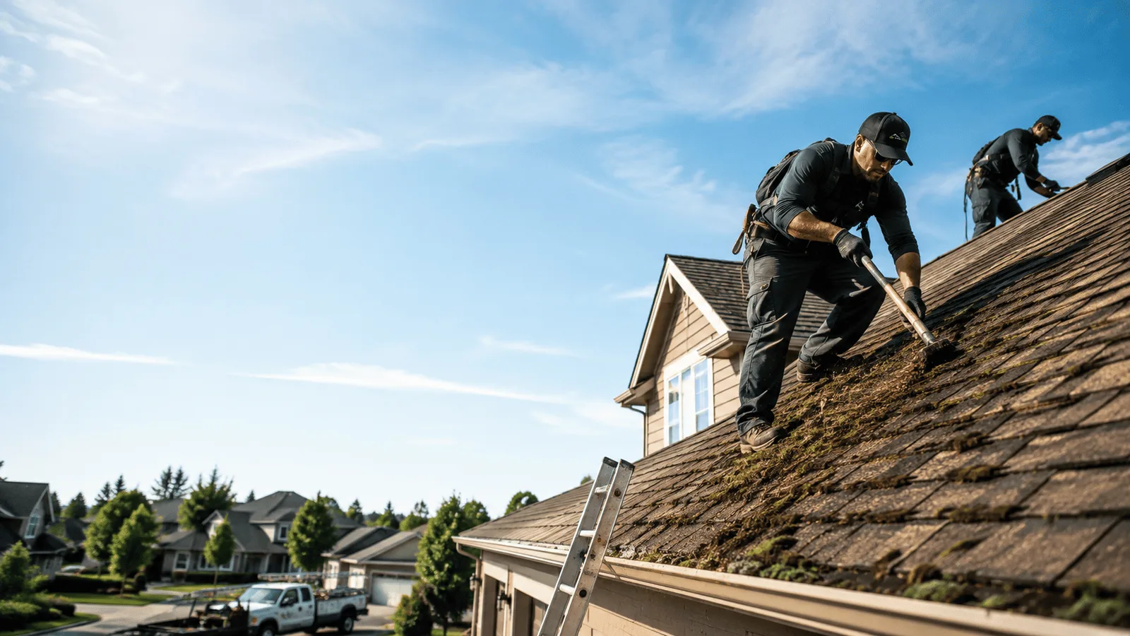 Roof Moss Removal in Sutherland, IA near me